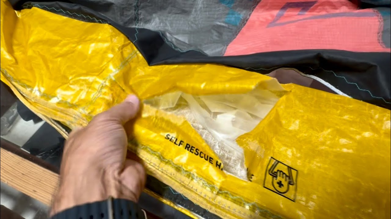 How to fix Aluula kite blowout