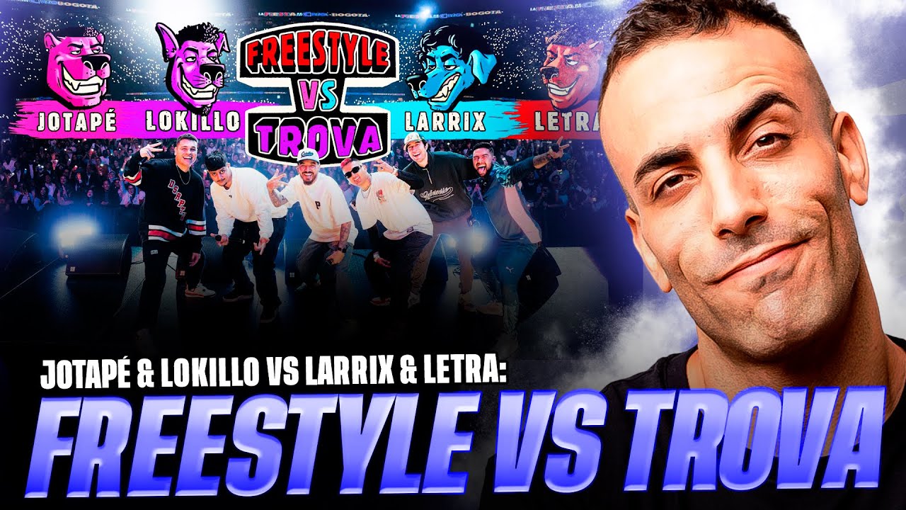 LOKILLO Y JOTAPÉ VS LETRA Y LARRIX (FREESTYLE VS TROVA) 🐶 FIESTA DE LOS CRIOLLOS 🇨🇴 Reacción