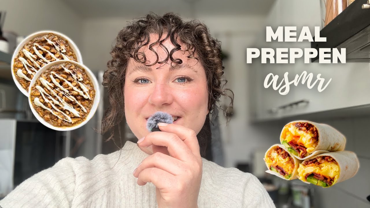 Samen mealpreppen voor de week in ASMR