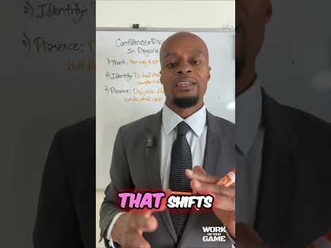 Confidence is Discipline: The REAL Way to Build Self-Esteem #shorts