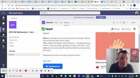 Using Flipgrid in Microsoft Teams