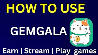 HOW TO EARN $$ 💵💰 FROM GEMGALA APP @gemgala @howtoearn @update @airdrop screenshot 1