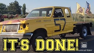 7.3 idi diesel race truck build is now complete