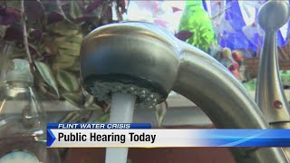 Flint water committee to hear from public