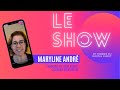 Show fdo22  catgorie startupeuse  marilyne andr