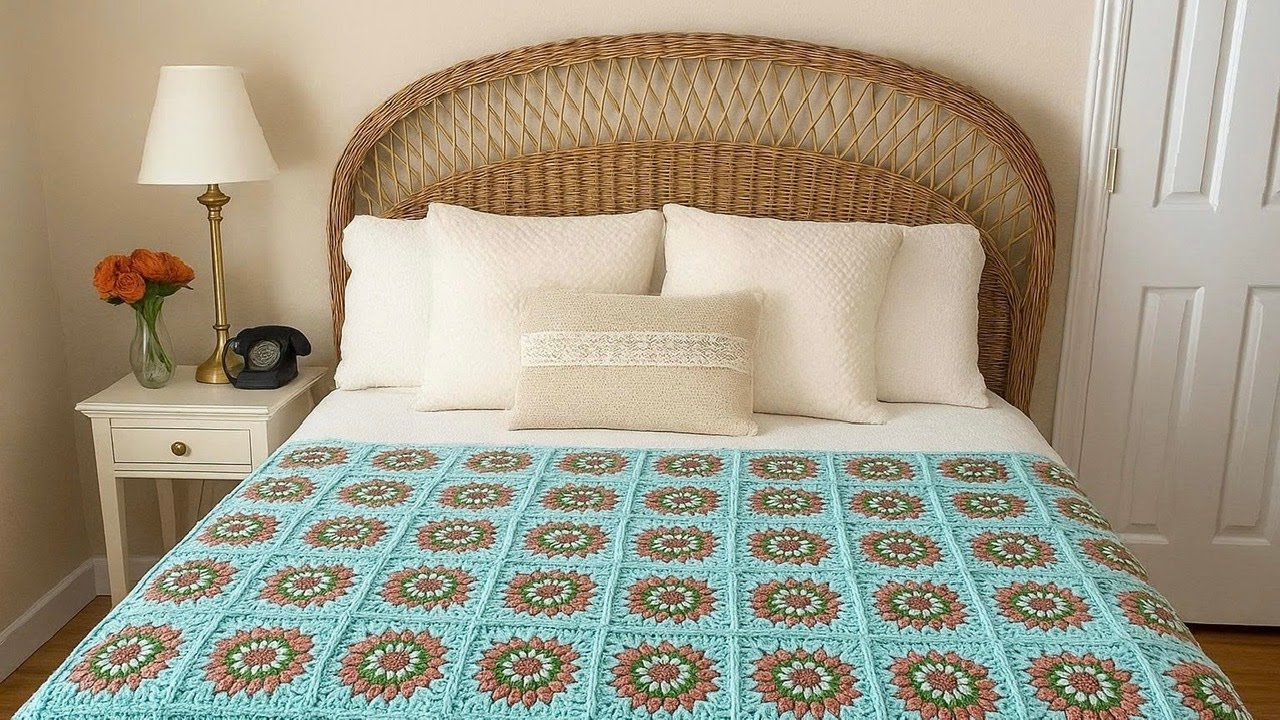 CROCHET THIS SIMPLE SQUARE, YOU’LL BE HOOKED FROM THE VERY FIRST TRY