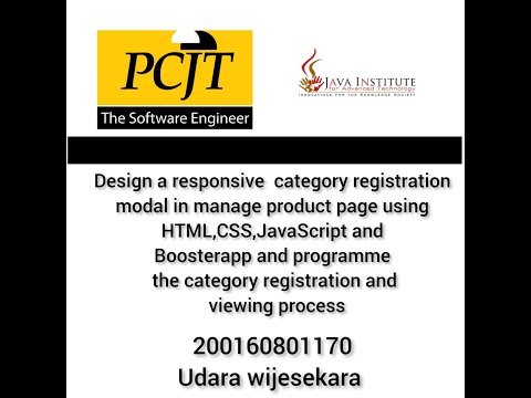 web programming |task 46| first year |semester 01 |Java Institute #css #html #bootstrap #javascript