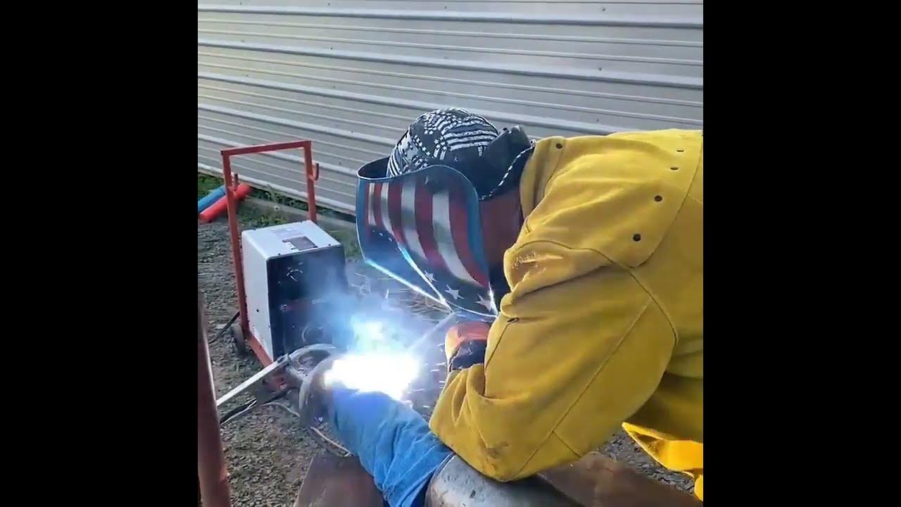 Hobart Stickmate Lx 235 ac/dc welding machine YouTube