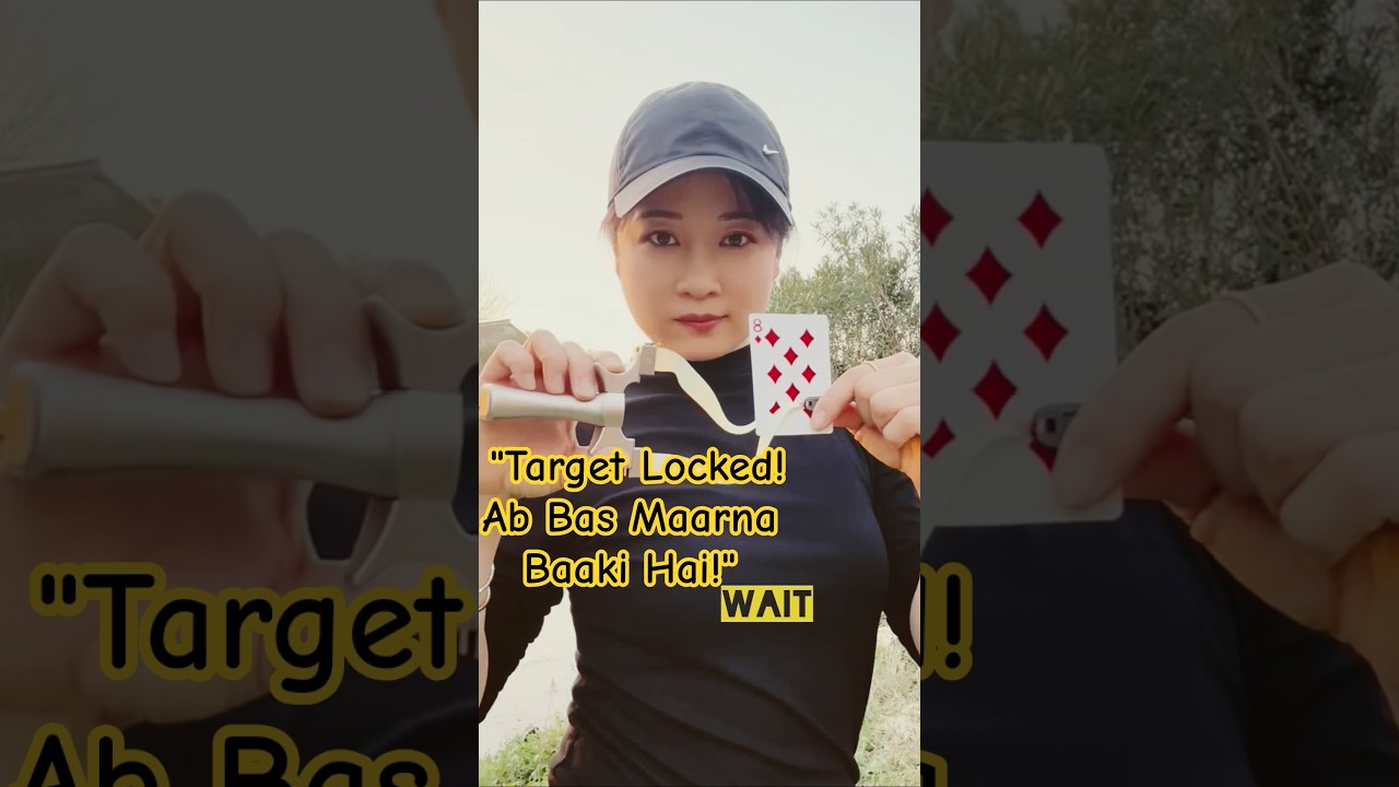 "Target Locked! Ab Bas Maarna Baaki Hai!" "