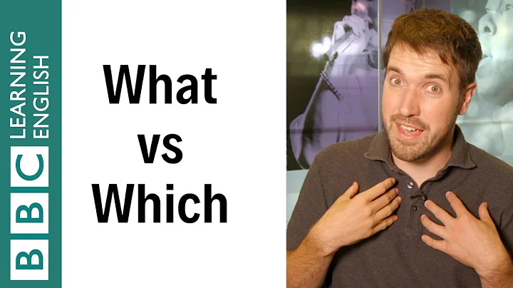 What vs Which - English In A Minute