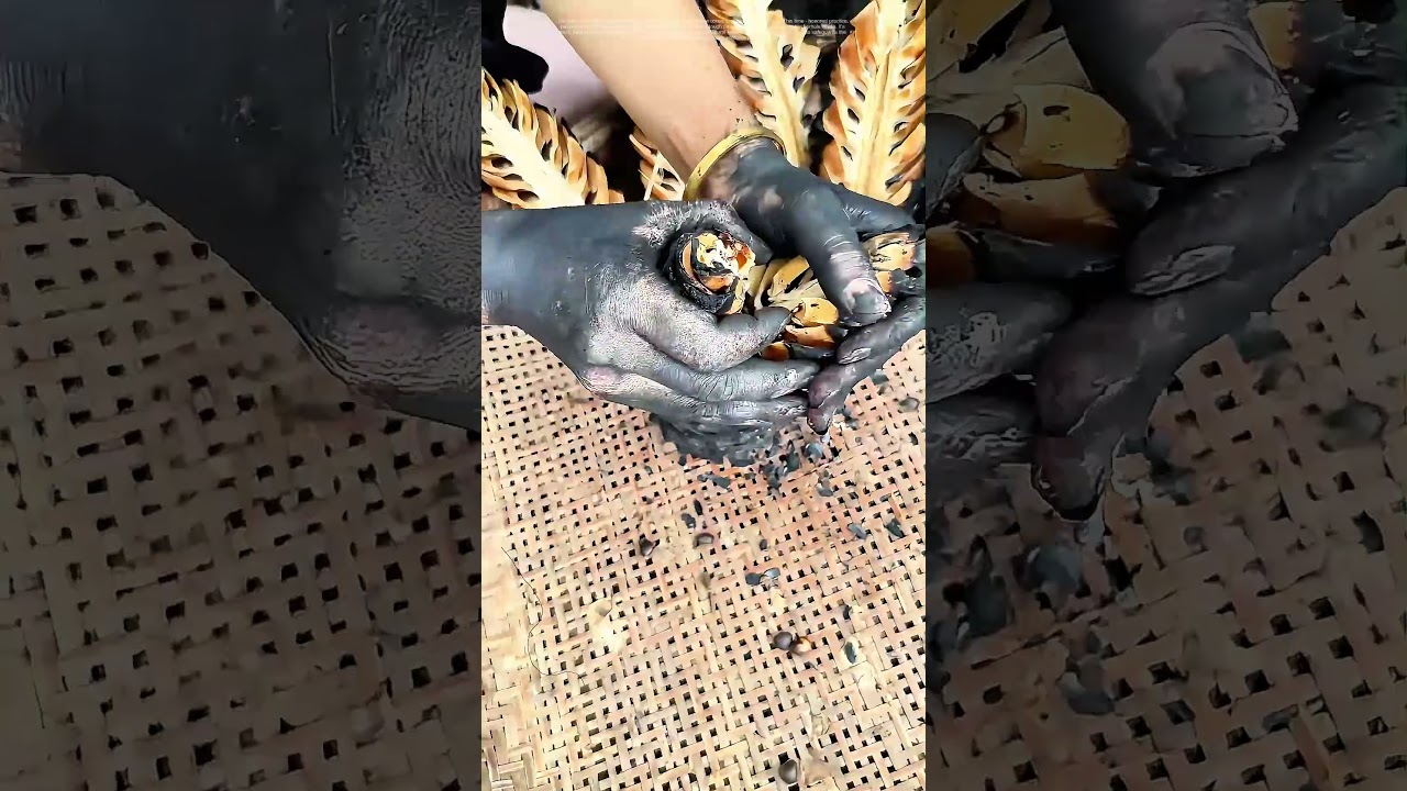 Roasting Pine Nuts by Hand: A Centuries - Old Technique Preserves Flavor and Heritage