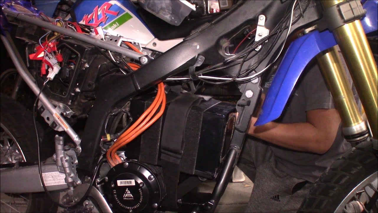WR250E Chronicles - Final Motor Mount Video