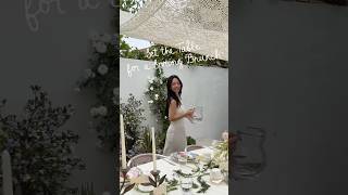 come set my table for a spring brunch | vintage easter tablescape