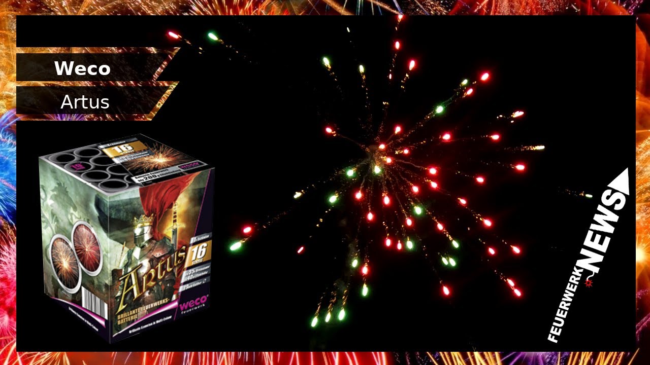 WECO ARTUS/POISON Aldi Süd/NORD 3,99€ | 16 Schuss Batterie