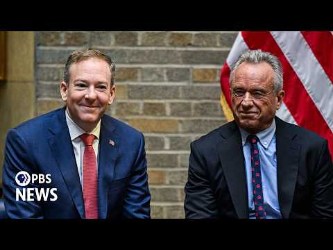 WATCH LIVE RFK Jr and EPA's Zeldin make an announcement on microplastics