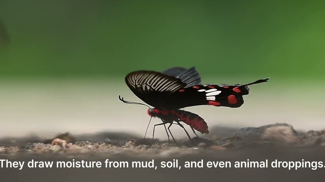 Behaviour of Butterflies mudpuddling 