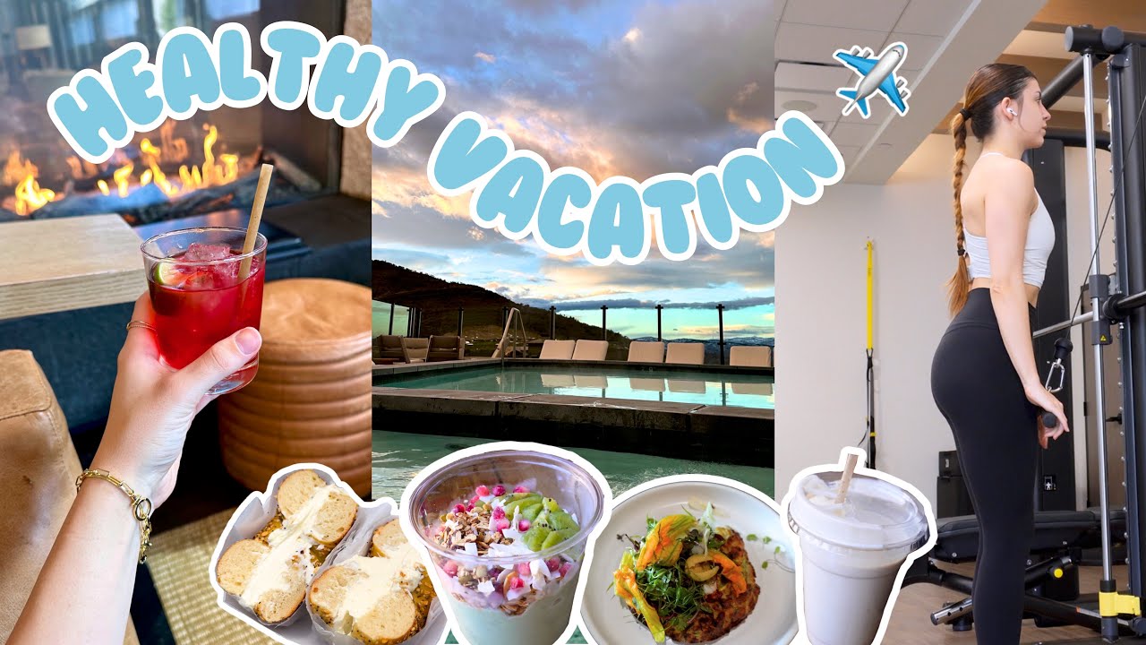 Balancing health, fitness, + traveling | Vlog and tips!