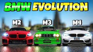 BMW Evolution 🤯 - BMW M2,M3,M4 | Extreme Car Driving Simulator  screenshot 4