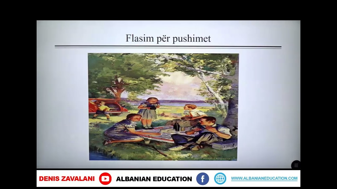 5 01 001 Java e parë Gjuhë shqipe Pas pushimeve