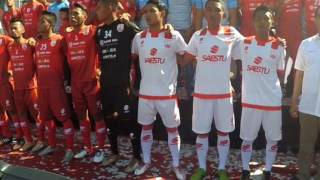Launching Squad Team Jersey Maskot PERSIS SOLO 2017 (INDONESIA RAYA - SATU JIWA)