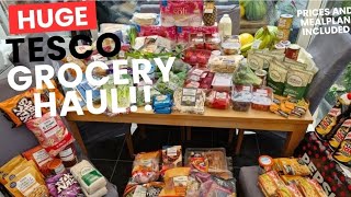 HUGE Tesco grocery haul!! #hugehaul #grocery #foodshopping #weeklyfoodshop #weeklygroceryhaul #tesco