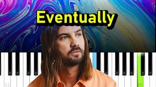 Video thumbnail of "Tame Impala - Eventually  (Piano tutorial)"