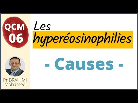 Vidéo: Éosinophilie - Diagnostic, Causes, Symptômes, Traitement