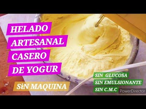 Homemade Artisan Yogurt Ice Cream - Gluconate-Free, CMC-Free, Stabilizer-Free, Machine-Free - Sup...