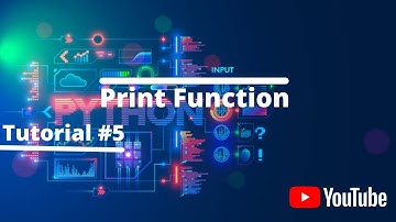 Print Function and comment : # 4 Python 3 tutorial in Urdu\Hindi