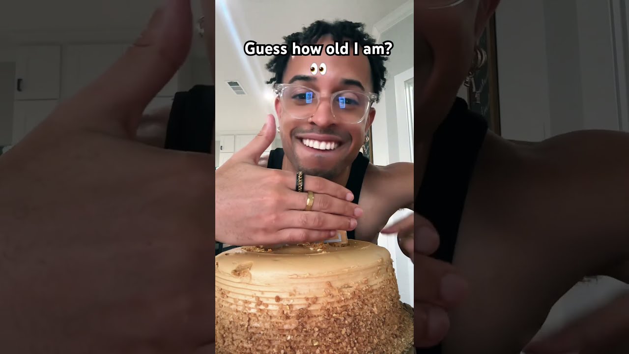 How Old Do You Think Birthday Tiktok Young Shorts Relatable Acting Cake Funny