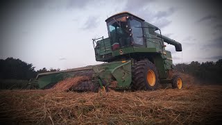 Harvesting Oats 2018 John Deere 6620