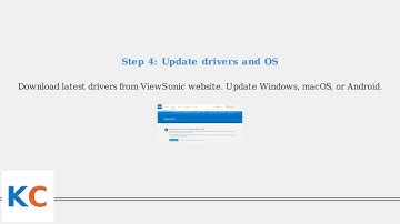 ow to Fix ViewSonic Portable Monitor Not Connecting – Drivers, Cables & Ports