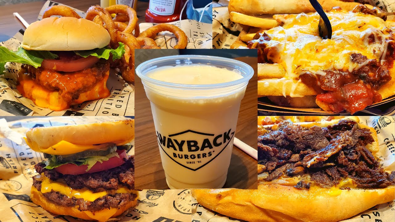 WayBack Burgers Food Review First Time Visit Olive Branch Mississippi YouTube