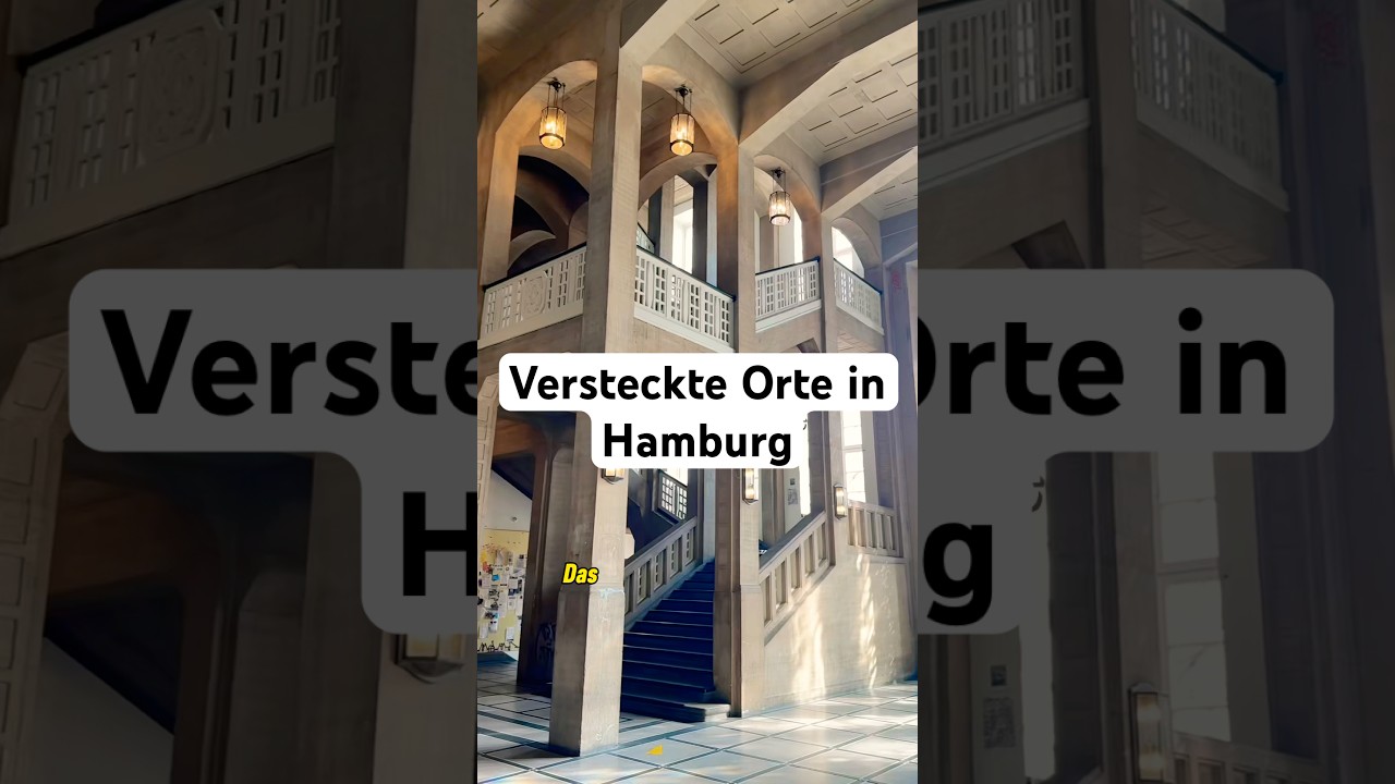 Die tollsten versteckten Orte in Hamburg! 🤩🌟🎉