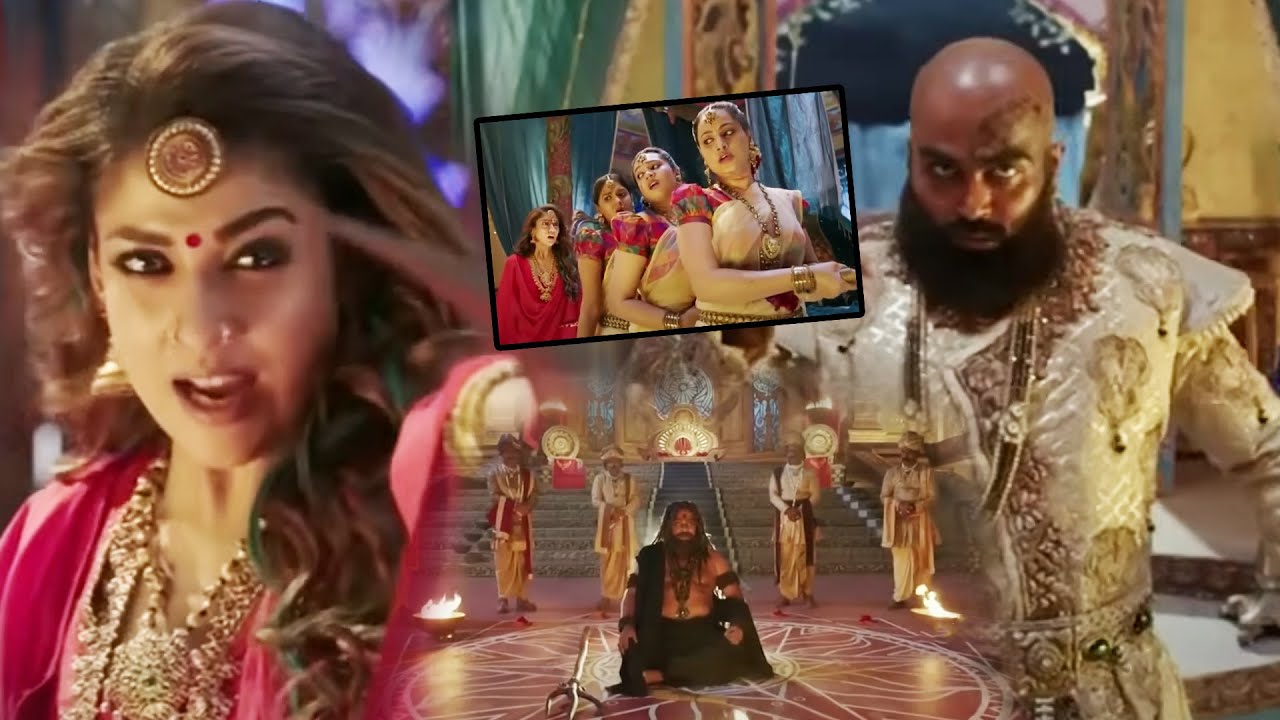 Nayanthara And Roshan Chandra Superb Fighting Scene || Kaashmora Movie Scenes || TeluguMovies