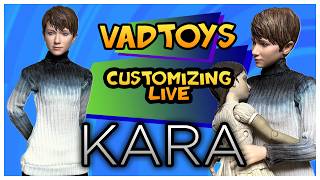 Customizing Live - Kara Detroit Become Human Custom Figure