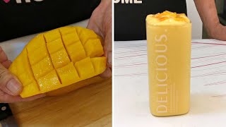 How to Make Thick Pineapple Mango Smoothie Without Banana - Smoothie Recipes