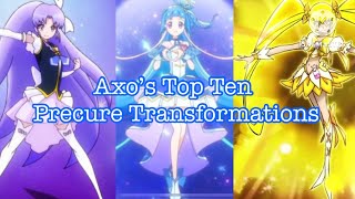 Axo’s Top Ten Precure Transformations