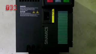 SINAMICS G120 DRIVE POWER MODULE AND CONTROL UNIT BASIC ILLUSTRATION AND DETAILS