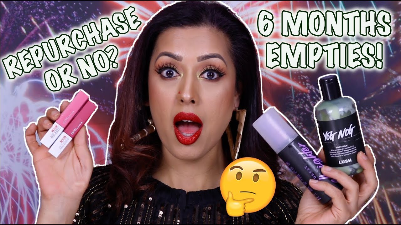 6 Months of EMPTIES!