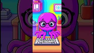 🐙💻 What If an Octopus Became a Programmer?! #shorts
