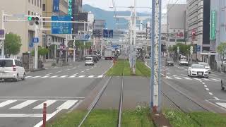 とさでん交通603号 はりまや橋電停 2018430