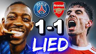 ♫ PSG 1:1 Arsenal | Champions-League-Finale | Fußballlied ♫