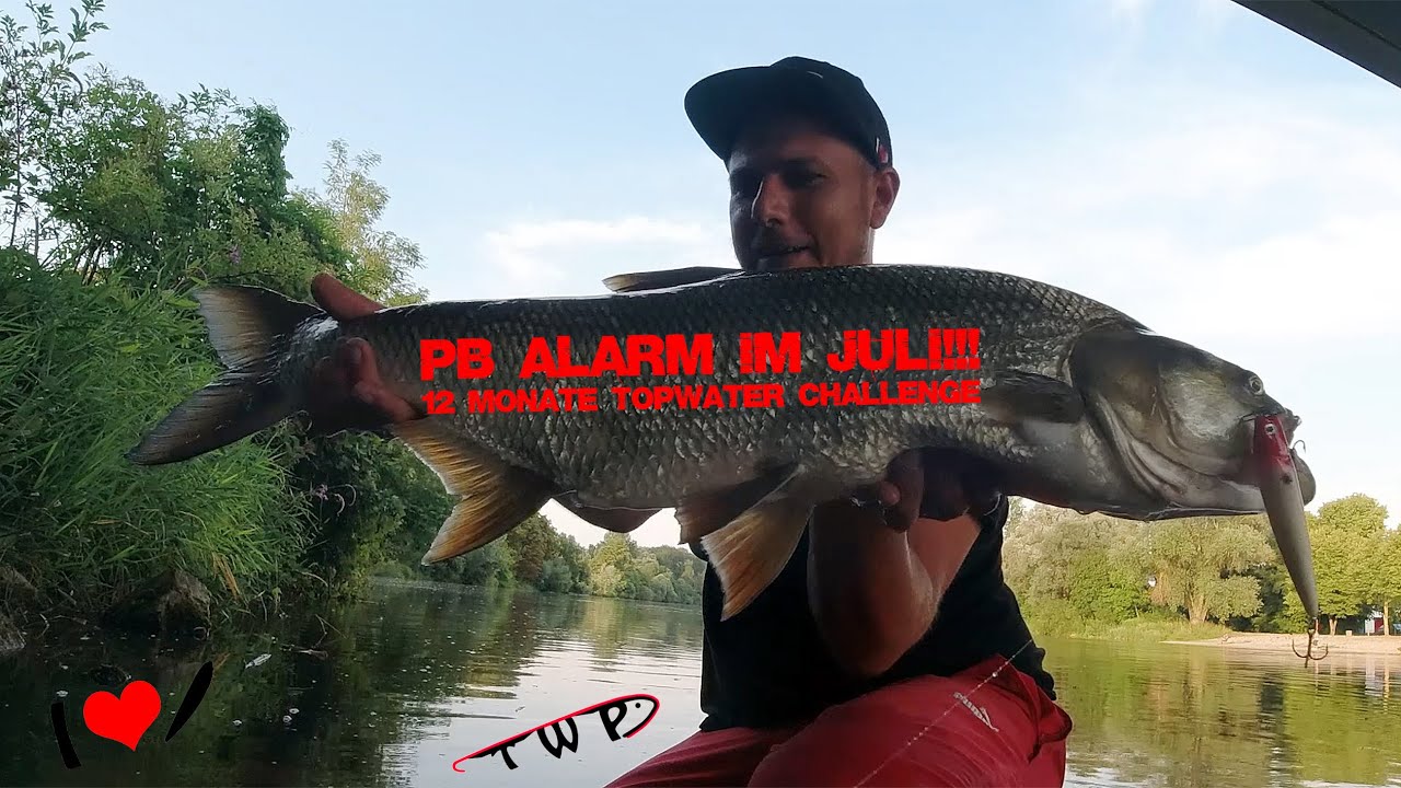 PB Alarm im Juli - 12 Monate Topwater Challenge