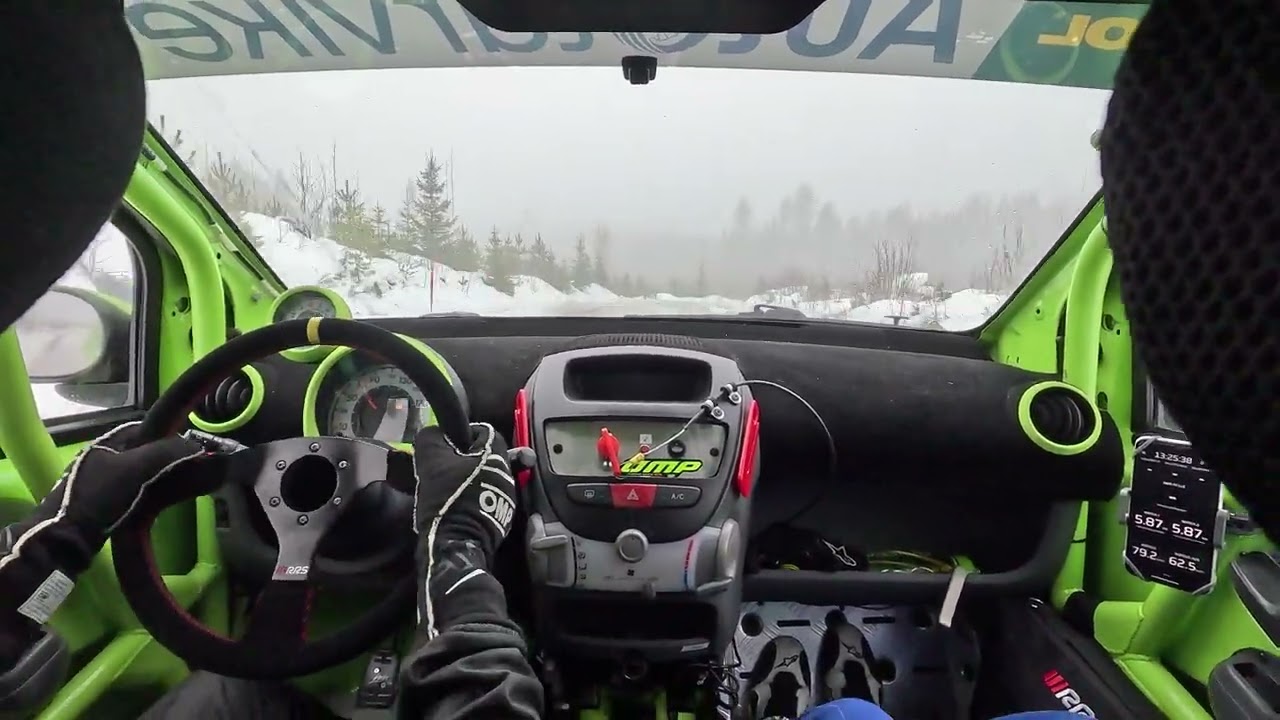 Mega-Ralli EK 3 28.2.2026 Vilho Mattila Juha Pölönen Toyota Aygo