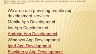 Mobile App Development Companies In Kuwait screenshot 4
