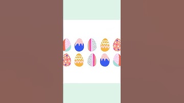 Designing some fun colourful Easter eggs ! #eastereggs #surfacedesign #procreate #colourandjoy