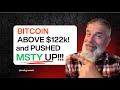 BItcoin's MOVE UP TODAY - MOVED MSTY UP as well!