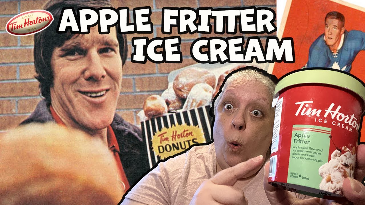 Tim Horton’s Apple Fritter Ice Cream