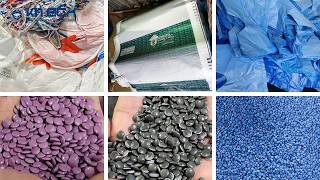 KITECH KCP120 Plastic Recycling Pelletizing Machine – LDPE & HDPE Film Test in Russia